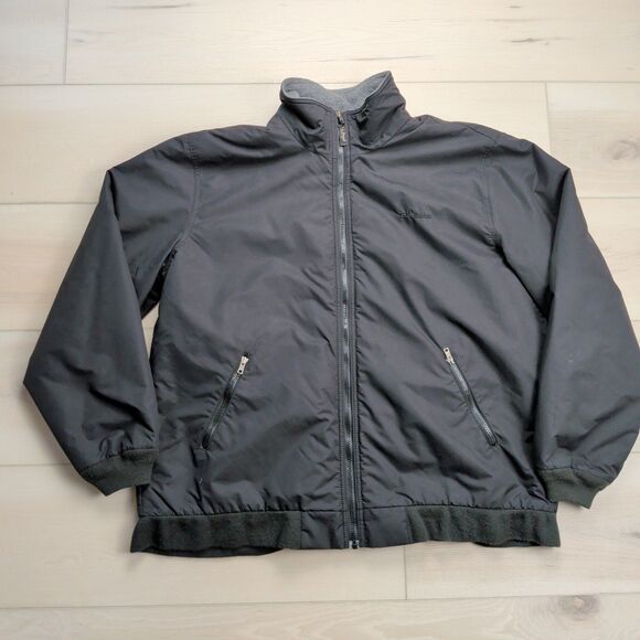 LL Bean Warm Up Jacket Mens 2XLT Tall Full Zip Nylon Fleece Lined Windbreaker - Picture 1 of 10